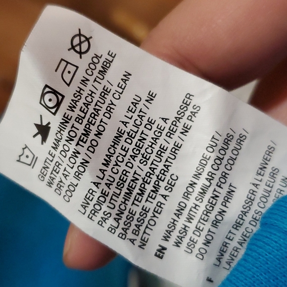 Puma size L blue sweatshirt - Picture 3 of 4